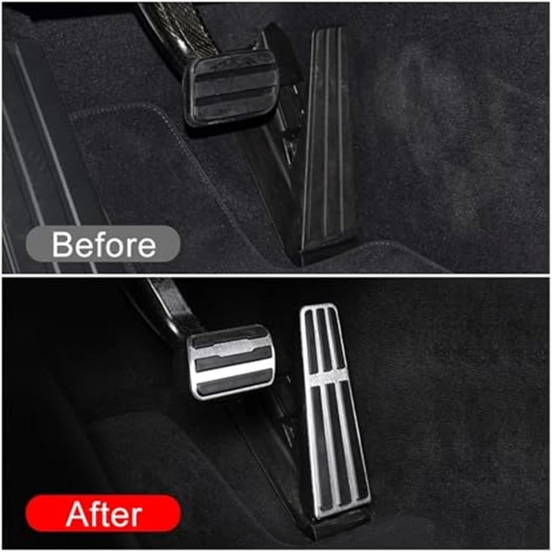 DEMULAX Non-Slip Car Foot Pedal Covers for Porsche - Image 4