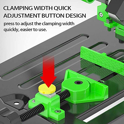 YWY Upgrade Angle Grinder stand Universal Bracket Polishing Machine Conversion Cutting Machine Multifunctional Desktop Pull Rod Angle Grinding Machine Stand for 100 115 125mm Angle Grinder - Image 4
