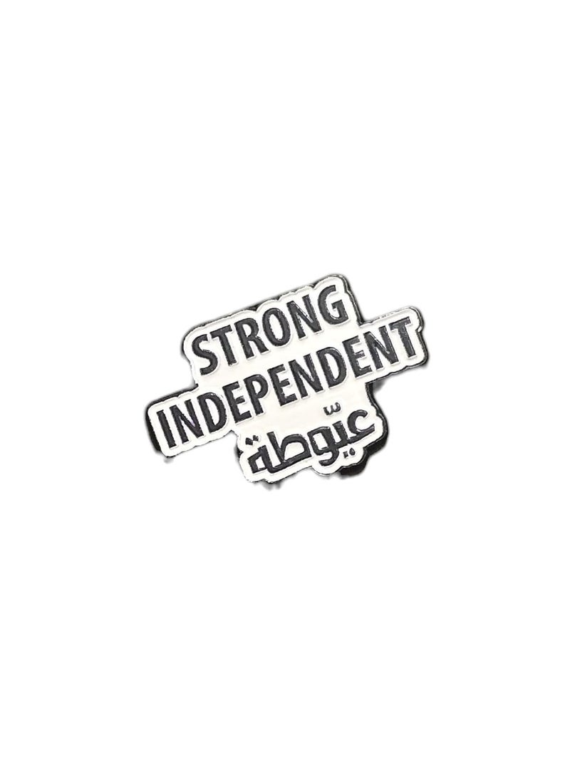 Metal Self Adhesive Mobile Phone Or Laptop Sticker Strong Independent - Image 1