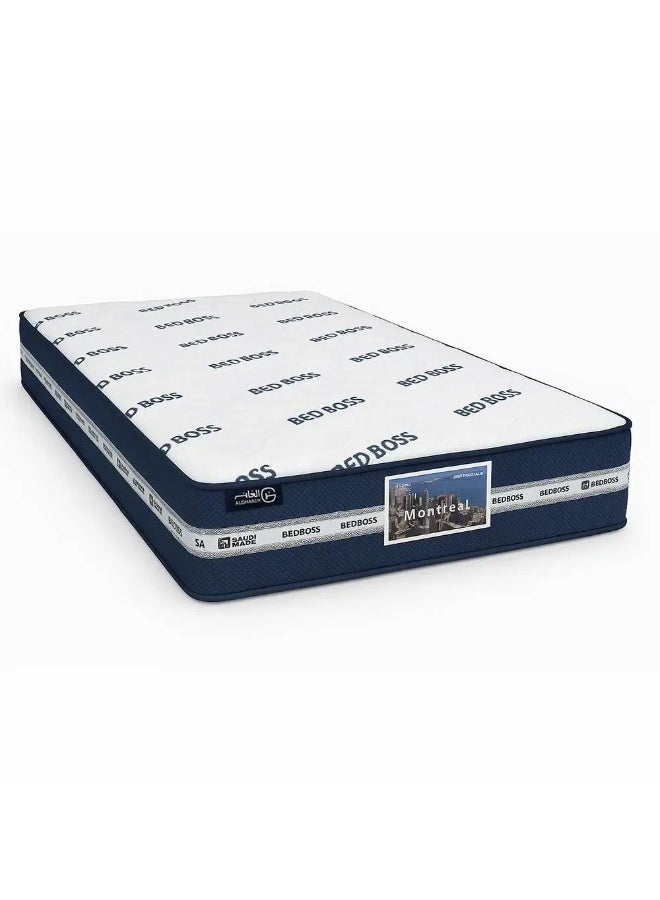 BED BOSS Montreal Hotel Mattress – Size 200×200×21 cm - Image 2