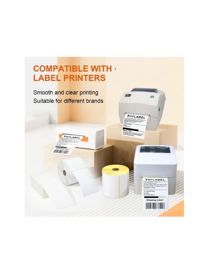 Kalon Direct Thermal Label Rolls 40x30 mm 1000 stickers– White Adhesive Printer Stickers for Shipping, Barcode, and Warehouse Use, Compatible with Zebra & Rollo Printers - Image 4