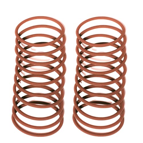 Mia Beauty Silkies, Silicone Hair Elastics, No-Slip Rubber Bands, Translucent Brown, for Women, Athletes, Girls, Thick Hair 2pks/20pcs - Image 2