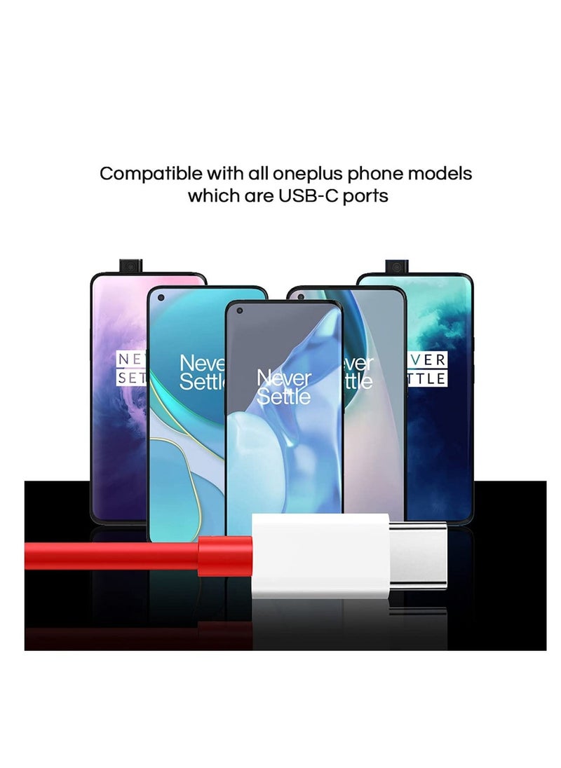 Generic - 2Pcs 6ft Type C to Type C Charge Dash Cable 3A ,USB-C Super Fast Charging Cord for iPad Pro iPad Air 4 OnePlus 9Pro 9 8T 8 Pro 7T - Image 1