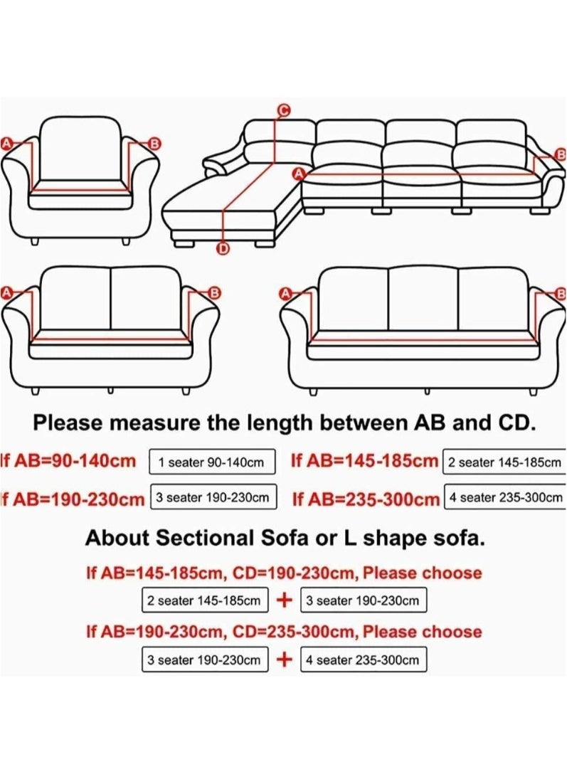 Velvet Plush Sofa Cover, Skid Resistance Stretch Sofa Cover Slipcover Soft Thick Sofa Protector for L-shape Sectional Couch (Dark Green,3 Seater(75-91")) - Image 2