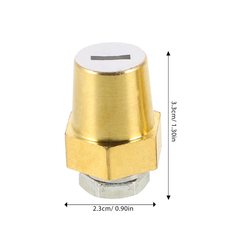 Brass Battery Extension Posts Positive Negative Terminal Connectors For Automotive Electrical - Image 3