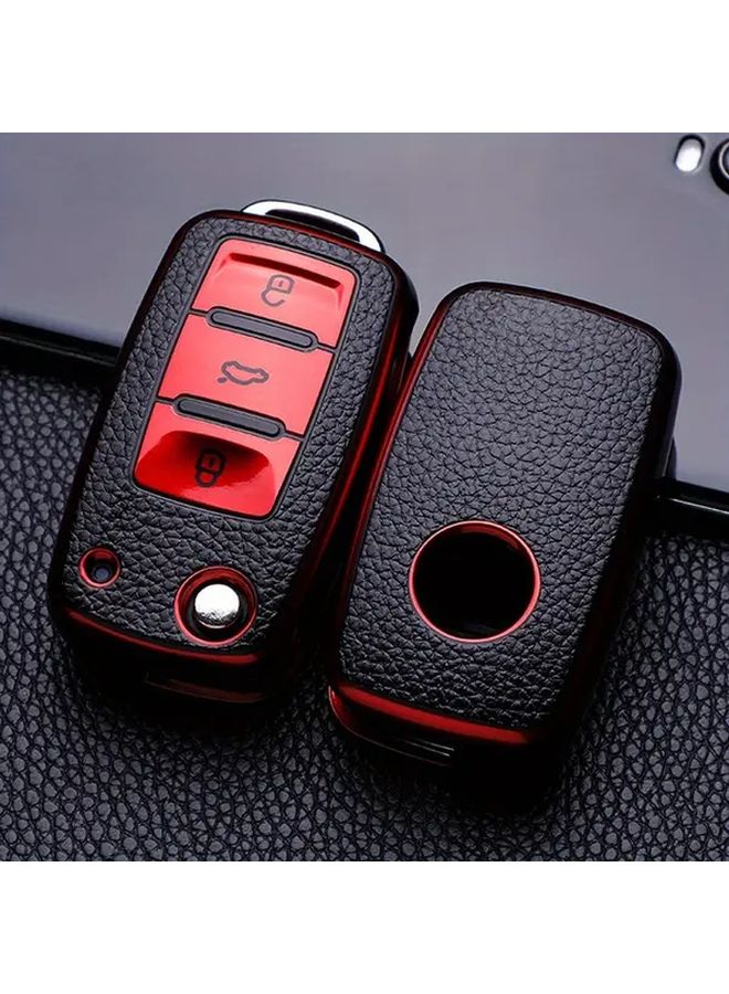 Volkswagen Car Key Cover Silvery Durable Scratch Resistant Protective Case - Image 5