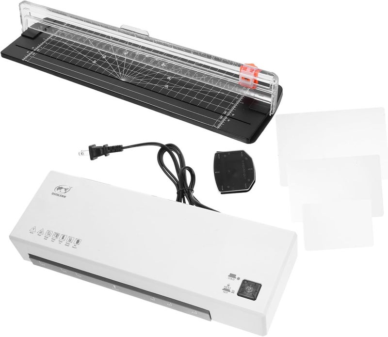 Hemobllo SL266 Laminating Machine Portable Photo Laminator for Home Office Thermal Laminator Fast Warm-Up 10 Mil Thickness for Document Protection and File Preservation - Image 1