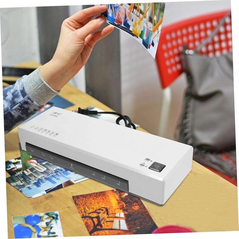 Hemobllo SL266 Laminating Machine Portable Photo Laminator for Home Office Thermal Laminator Fast Warm-Up 10 Mil Thickness for Document Protection and File Preservation - Image 3