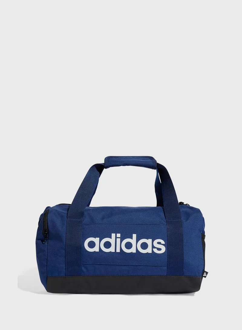 adidas linear extra small duffel bag with water bottle