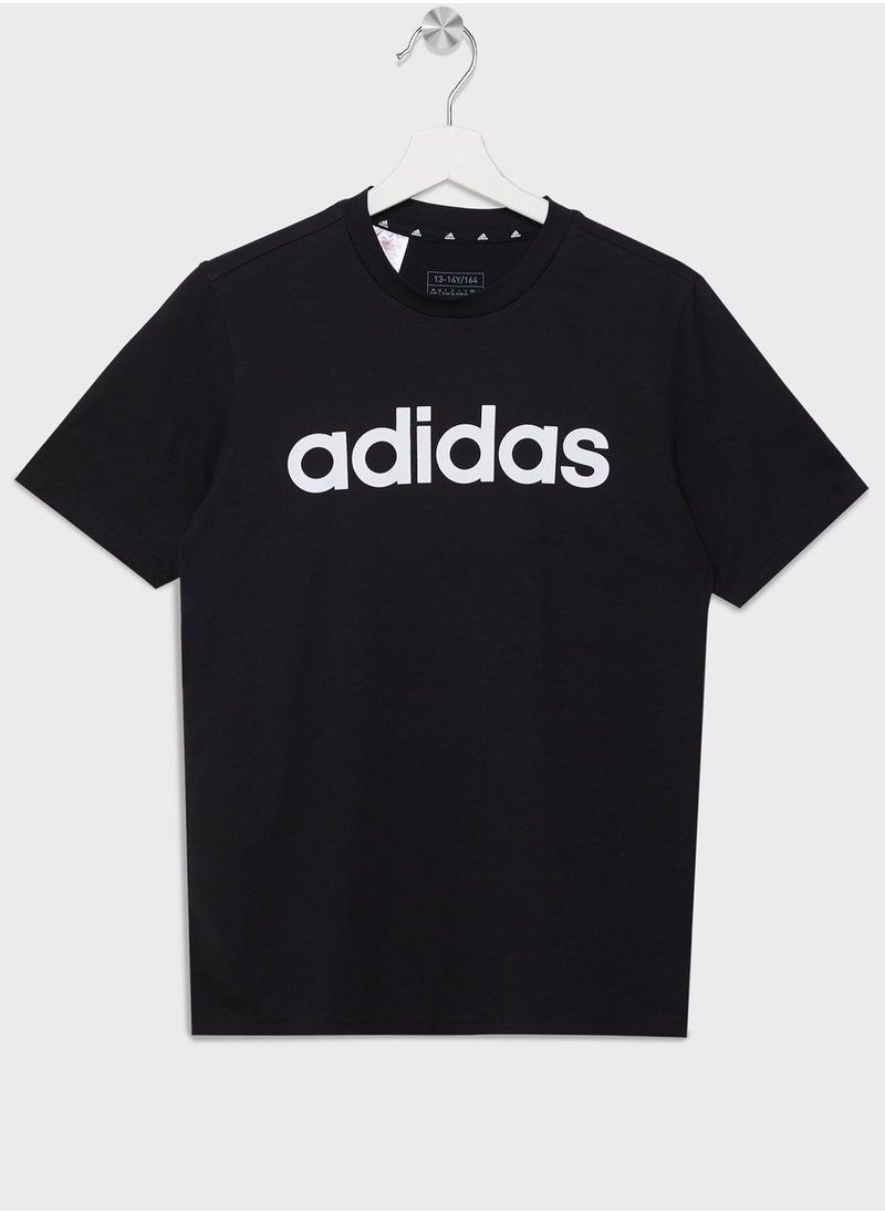 Adidas - Kids Linear Logo T-shirt - Image 1
