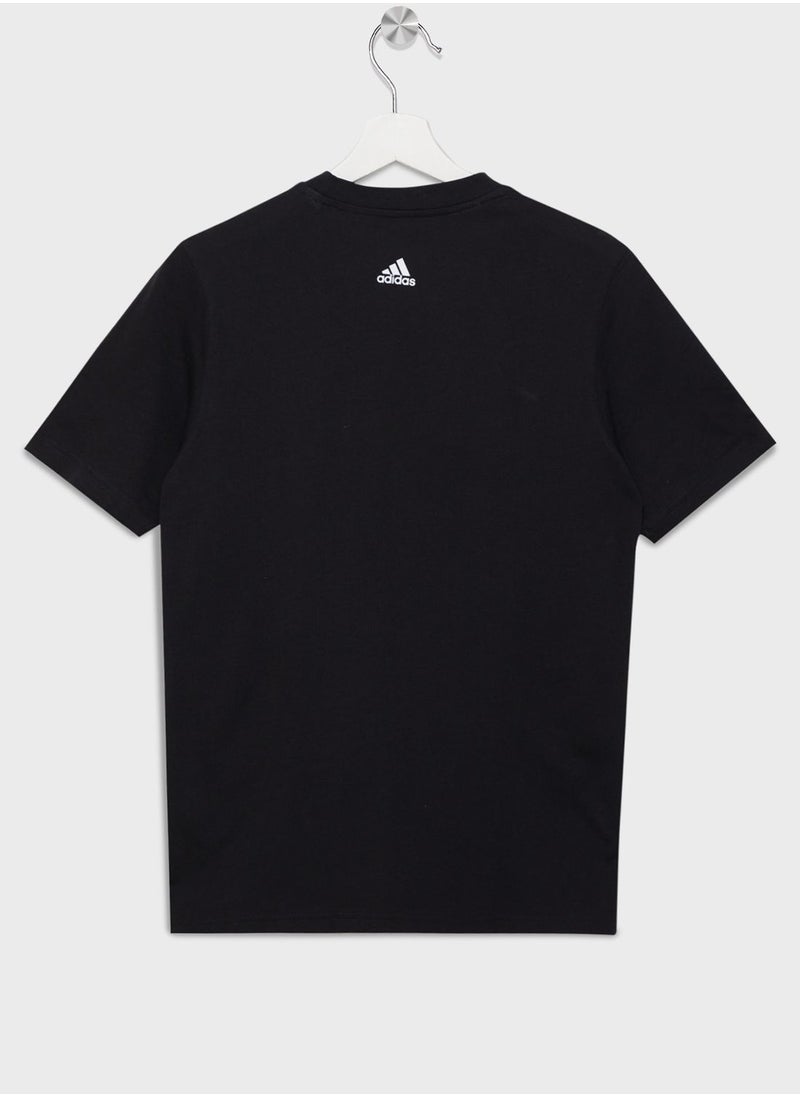 Adidas - Kids Linear Logo T-shirt - Image 1