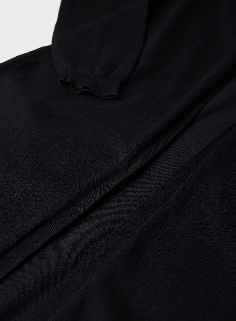 MANGO Kids Longline Cardigan