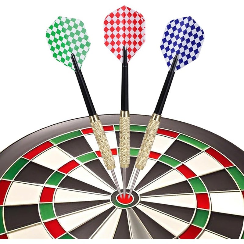 Wloedor Steel Tip Darts, 18Pcs Professional Metal Tip Darts, Premium Darts Set, Standard Flights, Dart for Dartsboard, Dart for Indoor Sport - Image 4