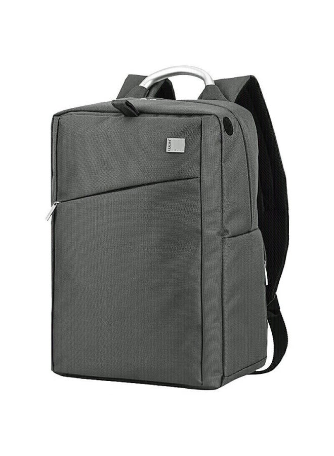 Lexon Backpack Business Laptop Bag 14/15.6/16 Inch Travel Backpack Fashionable Men's Schoolbag Gray - Image 1