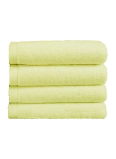 MAXQON Pack Of 4 - Hand Towel - 100% Cotton 600 GSM Medium Size (45x75cm) Highly Absorbent And Super Durable, Color Cream  - Image 1