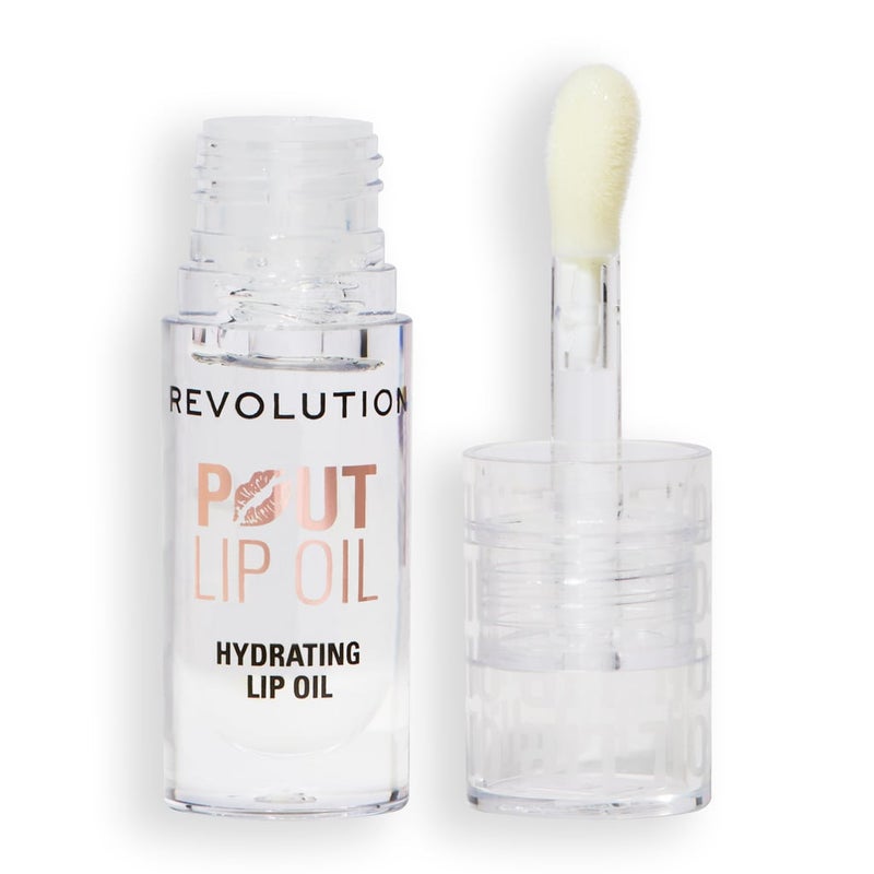 Revolution Pout Lip Oil Lychee Clear - Image 1
