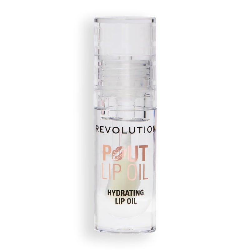 Revolution Pout Lip Oil Lychee Clear - Image 2