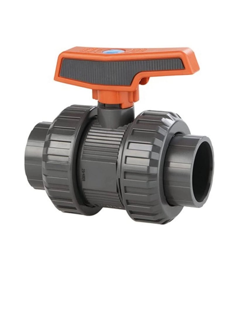 PVC Cepex PVC Heavy Duty Water Supply Pipe Fittings for Swimming Pool, Agriculture, Irrigation & Commercial Plumbing Use 1-1/2 inch (50 MM), Union Ball Valve)  - Image 3