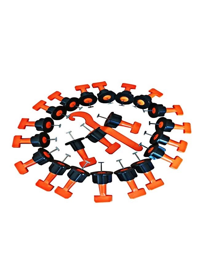 50-Piece Tile Leveling System Kit Multicolour 20.00x5.00x10.00centimeter - Image 1