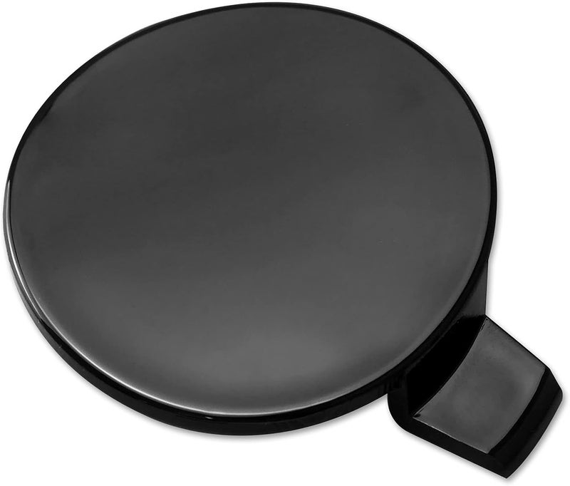 TIKSCIENCE Front Tow Hook Cover for Tesla Model 3 2017-2023 Black Front Bumper Tow Hook Cover Cap - Image 1