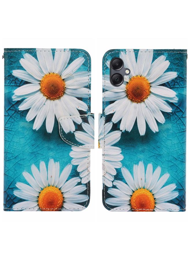 S-TOP Case For Samsung Galaxy A06 4G Colored Drawing Pattern Leather Phone Case - Image 1