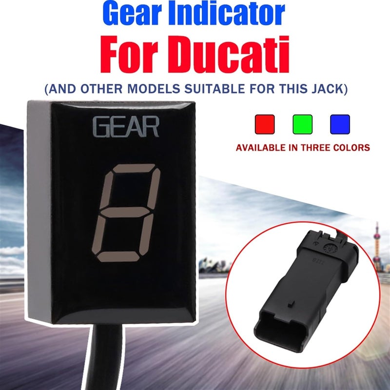 Yurefax Digital Gear Display for Ducati Monster 821 - Image 4