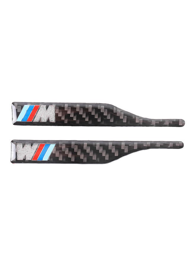 NIBEMINENT 2-Piece Car-Styling Rearview Mirror Sticker Random Decorative