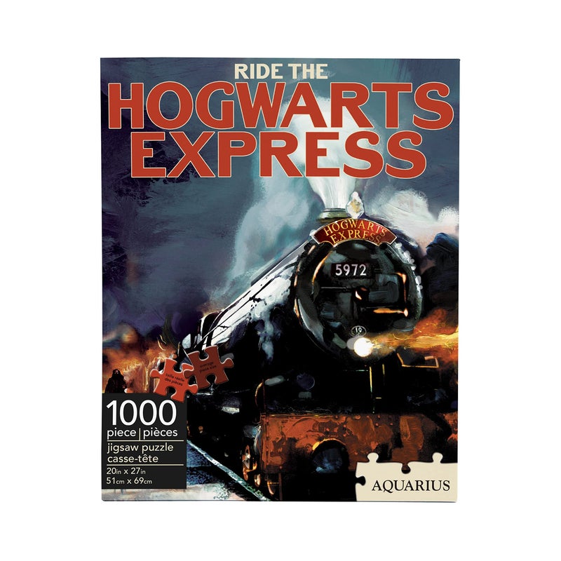 AQUARIUS Harry Potter Puzzle Hogwarts Express Train 1000 Piece Jigsaw Puzzle Officially Licensed Harry Potter Merchandise Collectibles Glare Free Virtually No Puzzle Dust 20 x 27 Inches - Image 4