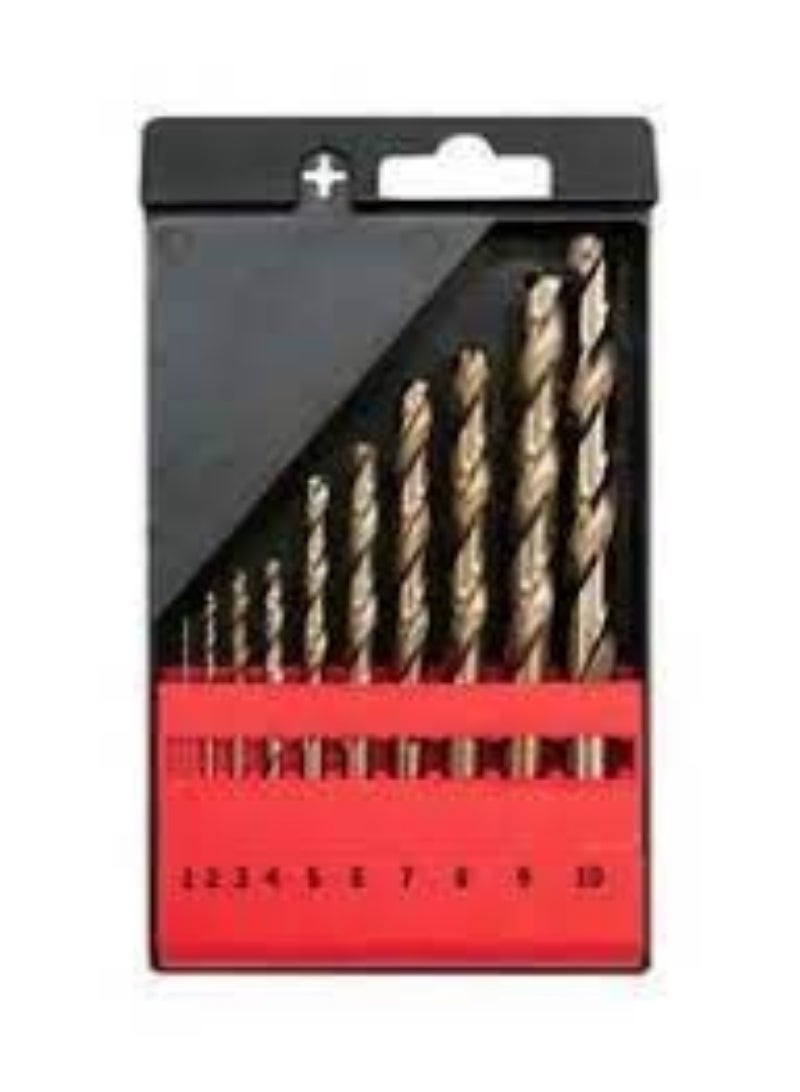 YATO Twist Drill Bit HSS 5.5mm 10pcs in Plastic Box YT-3935