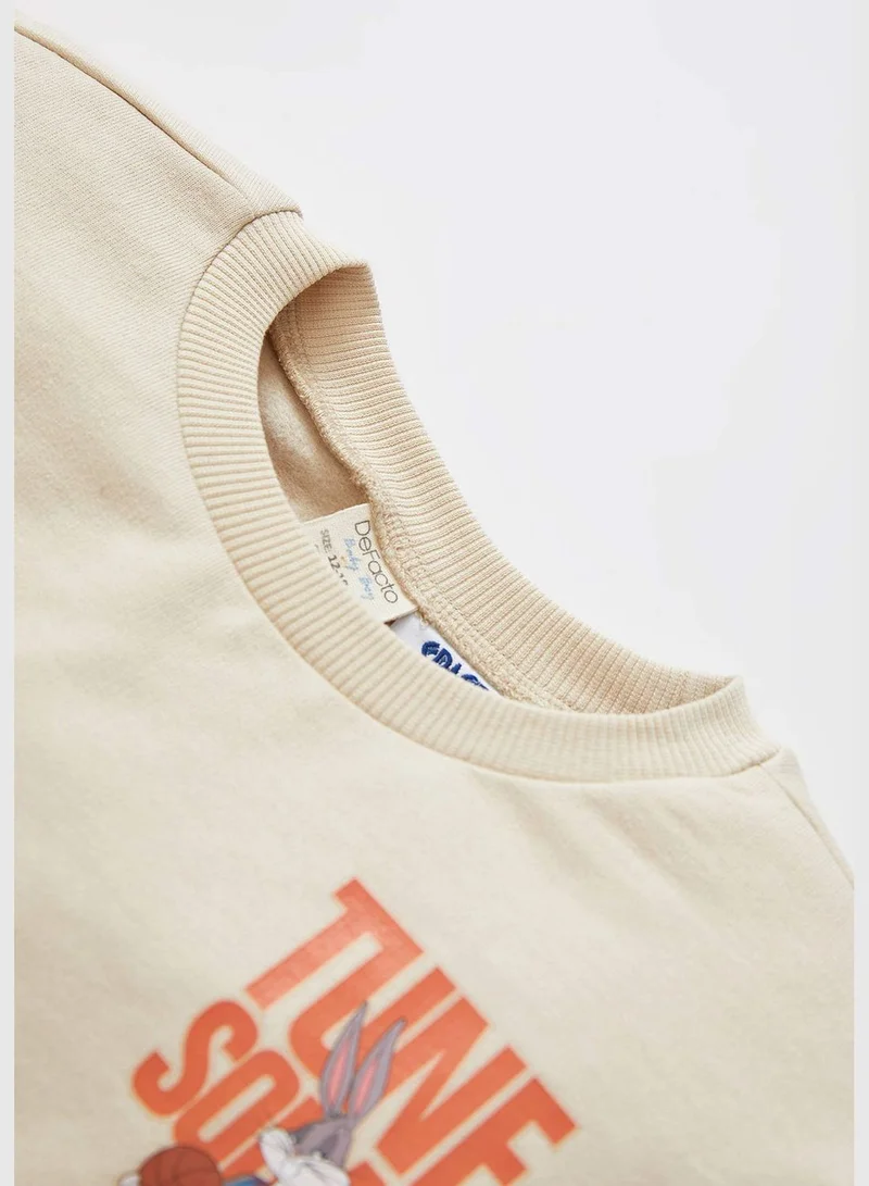 DeFacto Space Jam Licenced Regular Fit Long Sleeve Sweatshirt