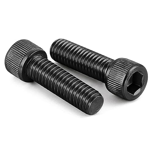 MewuDecor M6 x 20mm (8mm to 100mm Available) Socket Head Cap Screws Bolts, Grade 12.9 Alloy Steel Black Oxide, Allen Socket Drive, Machine Thread, 25 PCS - Image 1