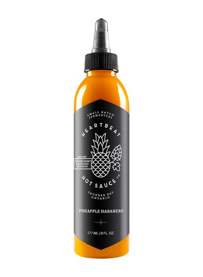 Heartbeat Hot Sauce Co. | Pineapple Habanero, 6 oz. - Image 1