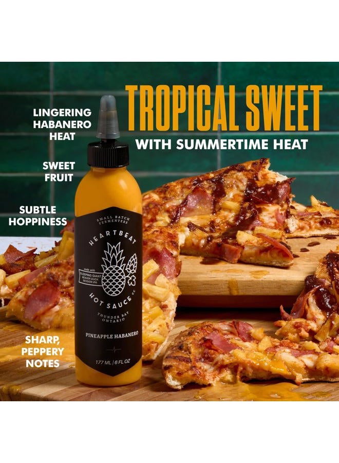 Heartbeat Hot Sauce Co. | Pineapple Habanero, 6 oz. - Image 4