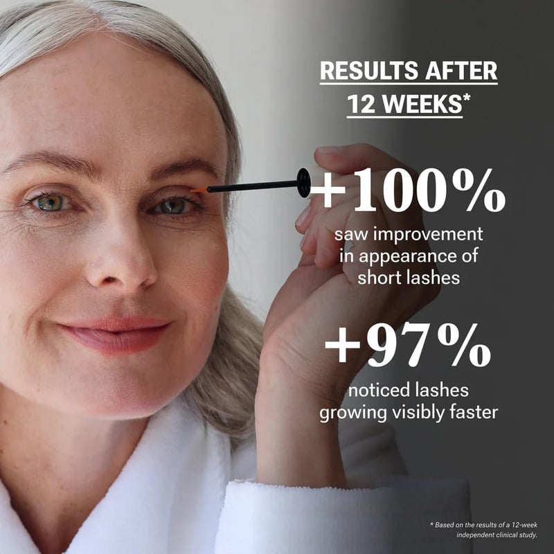 NULASTIN Follicle Fortifying Lash Serum - Clinically Tested Eyelash Enhancing Serum - Nourishes & Repairs to Promote Longer-Looking Lashes - Enriched with Hair-Strengthening Ingredients (0.1 Fl Oz) - Image 4