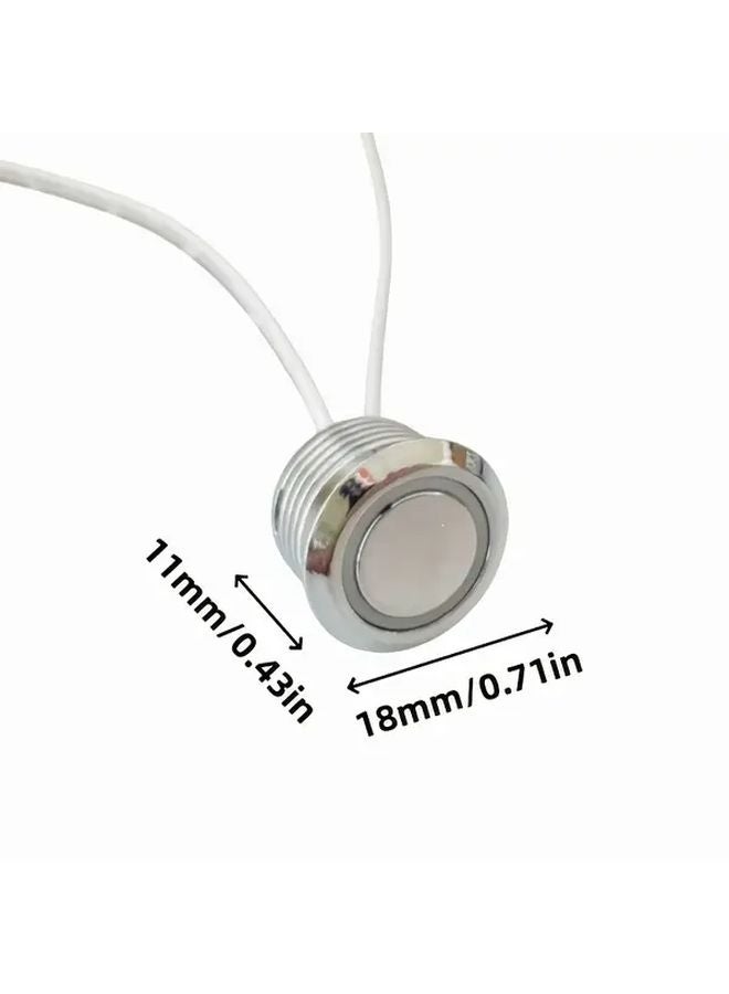 قطعتان مفتاح لمس LED لمصابيح الشريط الذكية RGB و CCT والأبيض، قابل للتعتيم، يعمل بجهد 12 فولت - Image 4