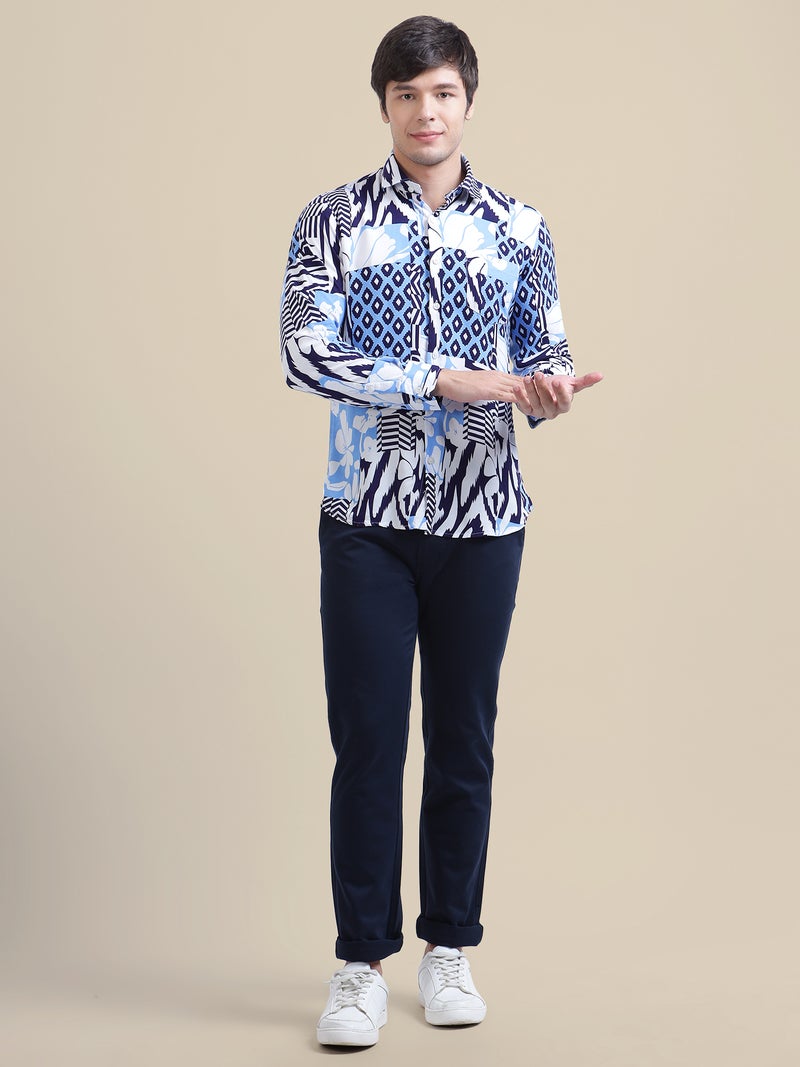 AMSWAN-MENS-RAYON-SHIRT-WITH-TROPICAL-PRINT - Image 3
