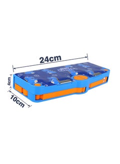 SMILY KIDDOS Multi Functional Pop Out Metal Pencil Box For Kids Stationery For Children - Dino Theme - Blue  - Image 3