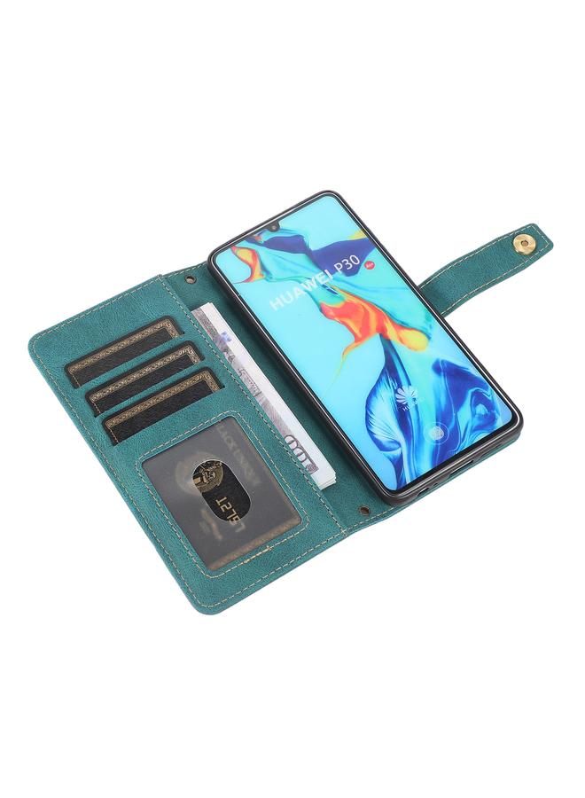 Zaboon Case For Huawei P30 PU + TPU Horizontal Flip Leather Case with Holder & Card Slot & Wallet & Lanyard - Image 5