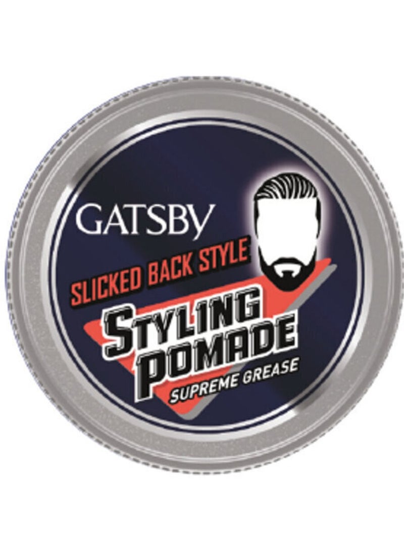 GATSBY - Hair Jelly 80 g Styling Pomade Supreme Grease - Image 1