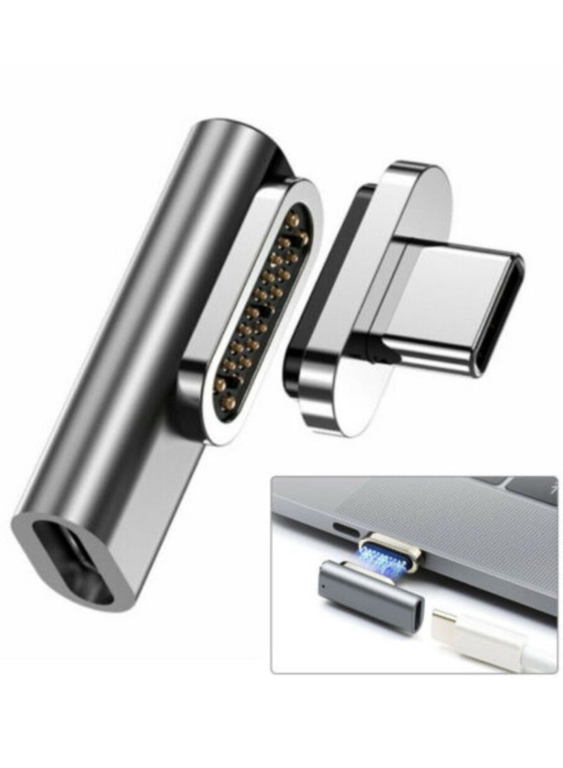 ارواق محول USB C مغناطيسي 20 دبوس مغناطيسي إلى محول USB من النوع C Unviersal - Image 1
