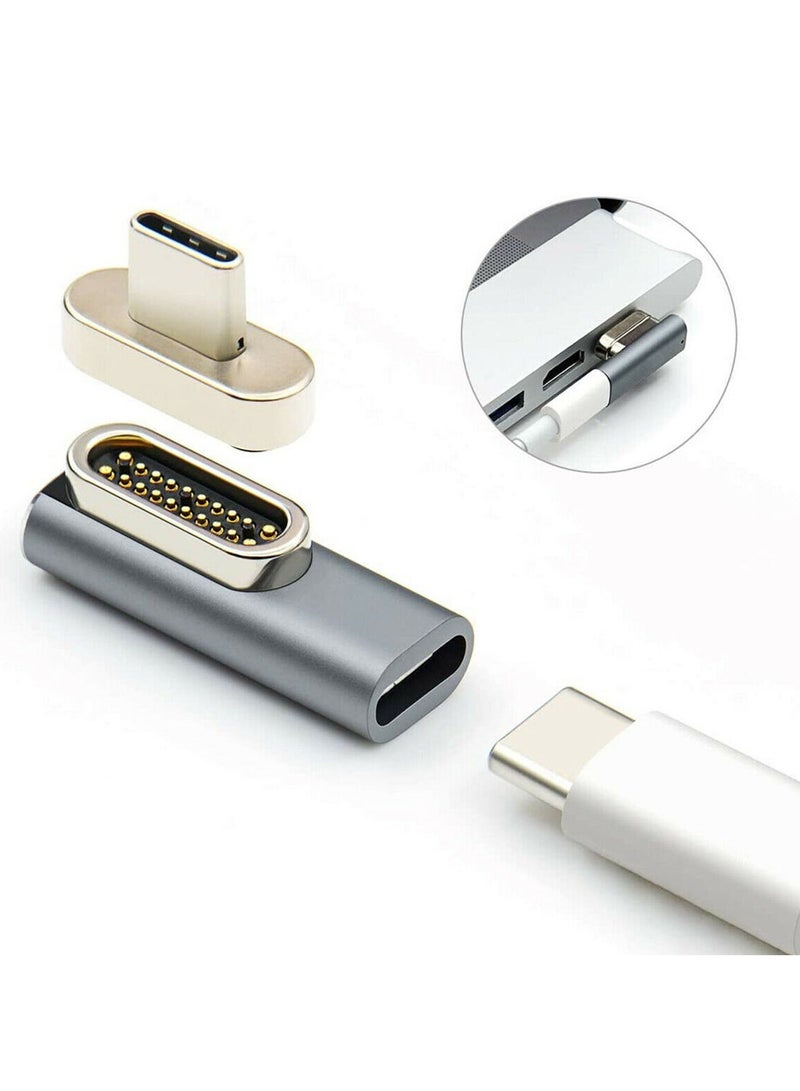 ارواق محول USB C مغناطيسي 20 دبوس مغناطيسي إلى محول USB من النوع C Unviersal - Image 4