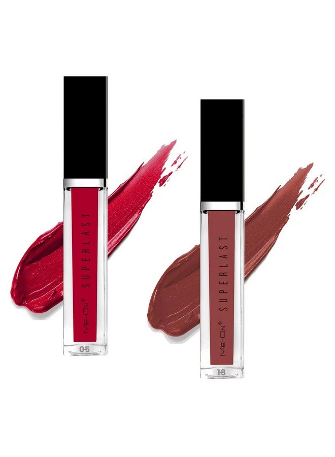ME-ON Superlast Lip Gloss (Shade 05 & 18)