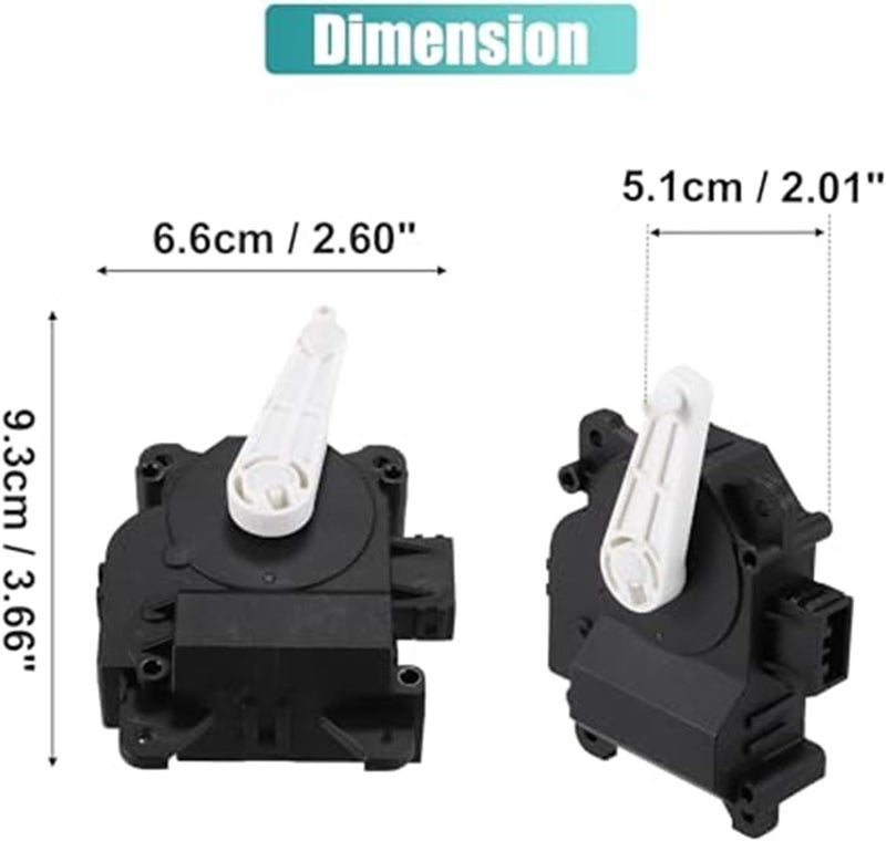 Wivplex A/C Heater Air Blend Door Actuator for Odyssey - Image 2