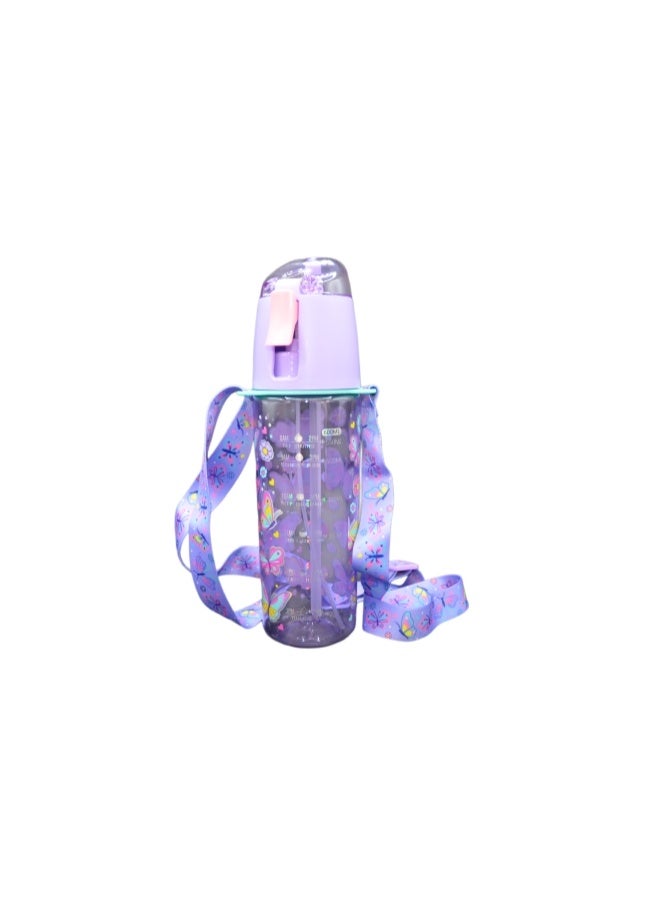 Five dream house 580ml Kids Spray Water Bottle, School Water Spray Bottle for Girls Boys, Cooling Spray Bottle for Kids with Adjustable Strap, Kids Mist Bottle, 2 in 1 Drinking & Misting Water Bottle for School Outdoor Sports - Image 2