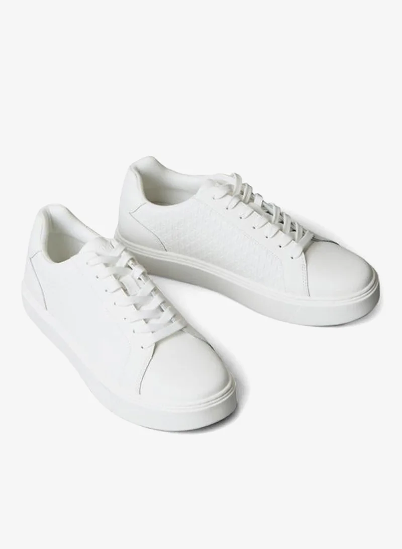 Calvin Klein Jeans Lace Up Low Top Sneakers