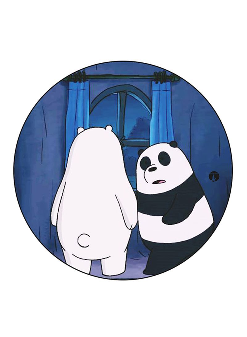 We Bare Bears Printed Mouse Pad  Multicolour