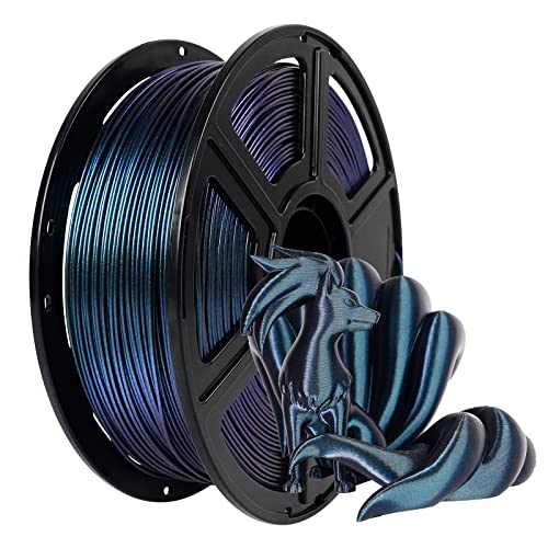 FLASHFORGE PETG Pro Filament 1.75mm +/- 0.02mm Burnt Titanium, Color Changeable 3D Printer Filament 1kg, Chameleon 3D Printing Filament Changing Colors with Light, Perfectly Hide The Layer Line - Image 1