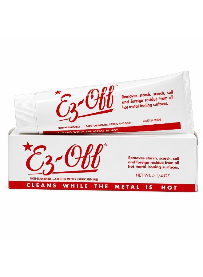EZ Off Ez-Off Hot Iron Cleaner Paste – Removes Scorch, Starch & Burn Marks – Safe for Metal Surfaces – 149g - Image 2