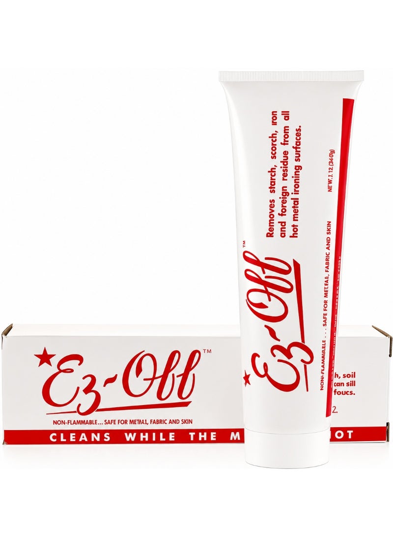 EZ Off Ez-Off Hot Iron Cleaner Paste – Removes Scorch, Starch & Burn Marks – Safe for Metal Surfaces – 149g - Image 1