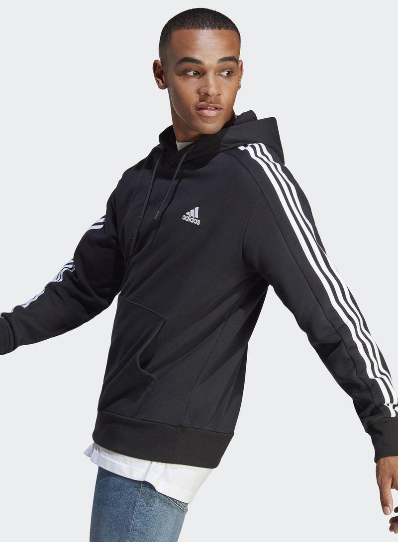 Adidas 3-Stripes French Terry Hoodie - Image 4